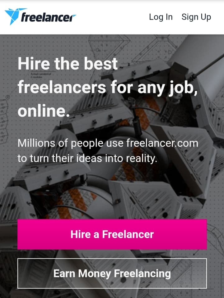 Earn money on Freelancer.com
