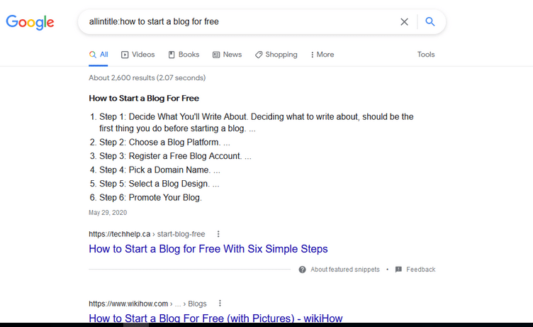 start blogging without money google image