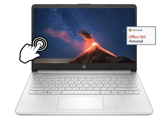 2021 Newest HP 14 Touchscreen Ultra Light Laptop