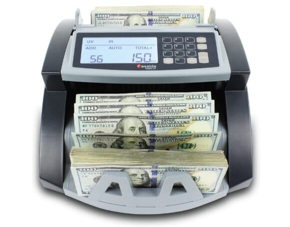 Cassida 5520 UV - USA Money Counter with ValuCount, UVIR Counterfeit Detection