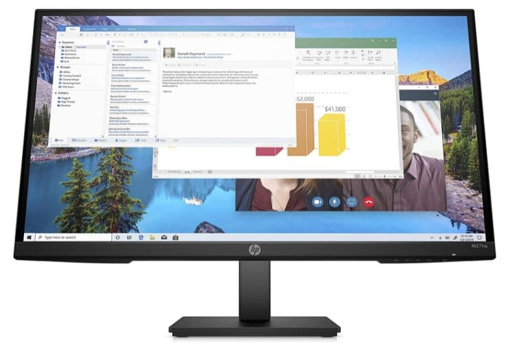 HP M27ha FHD - best work from home monitor