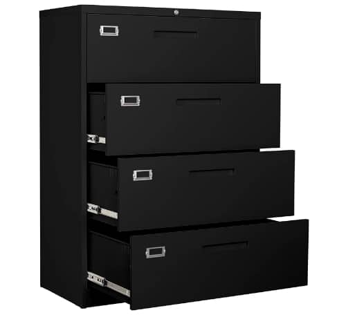 BYNSOE file cabinet 4 drawer