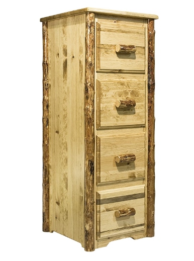 montana woodworke 4 drawer file cabinet