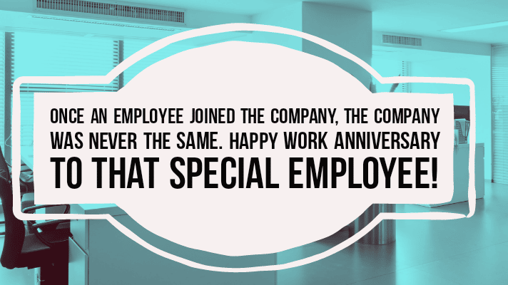 happy work anniversary messsages for loyal employees