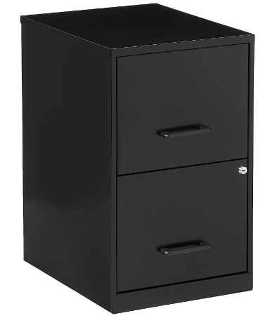 Lorell 2-drawer file cabinet