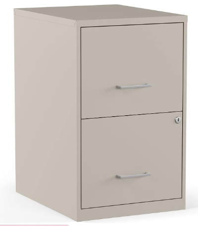 Staples 2-Drawer vertical file cabinet