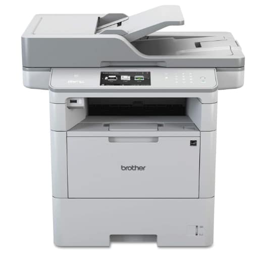 Brother Mfcl6900dw Business Laser All-in-One Printer for Mid-Size Workgroups WHigher Print Volumes