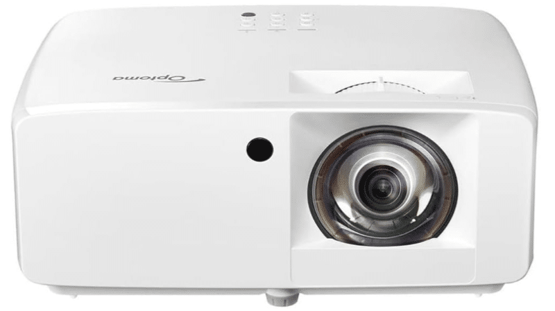 Optoma GT2000HDR Compact Short Throw Laser Home Theater and Gaming Projector