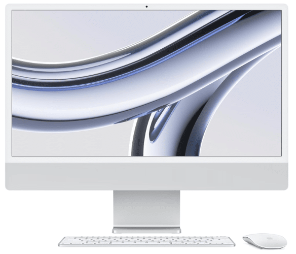Apple 2023 iMac All-in-One Desktop Computer with M3 chip 16GB Unified Memory 1TB SSD Storage