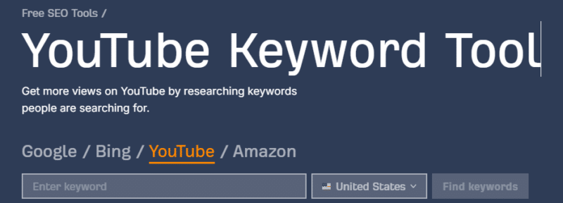 youtube keyword generator