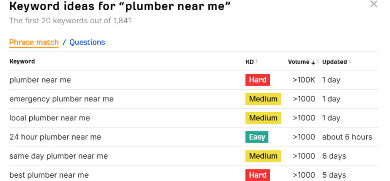 plumber near me