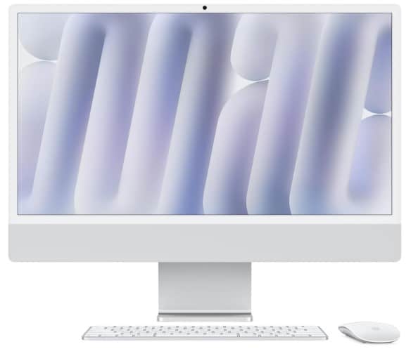 Apple iMac All-in-One Desktop Computer with M4 chip with 8-core CPU and 8-core GPU