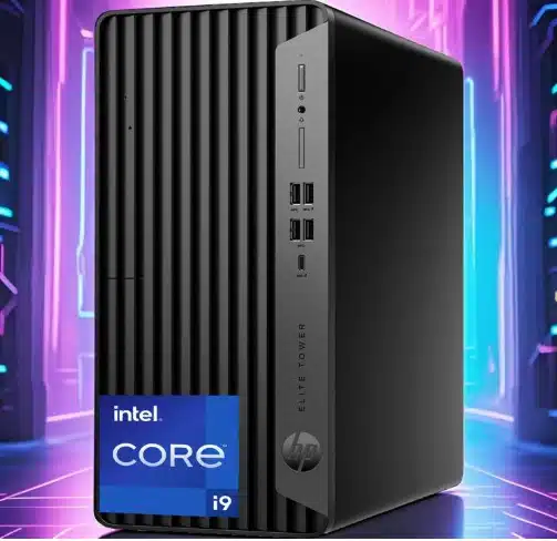 HP Elite 600 G9 Tower Desktop, Intel Core i9-12900K (16 Cores, Up to 5.2GHz), 64GB DDR5 RAM, 2TB M.2 PCIe SSD